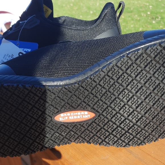 Skechers Black Lace-Up Sneakers - Picture 2 of 6